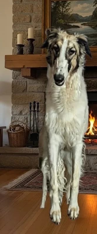 One of our Borzoi girls